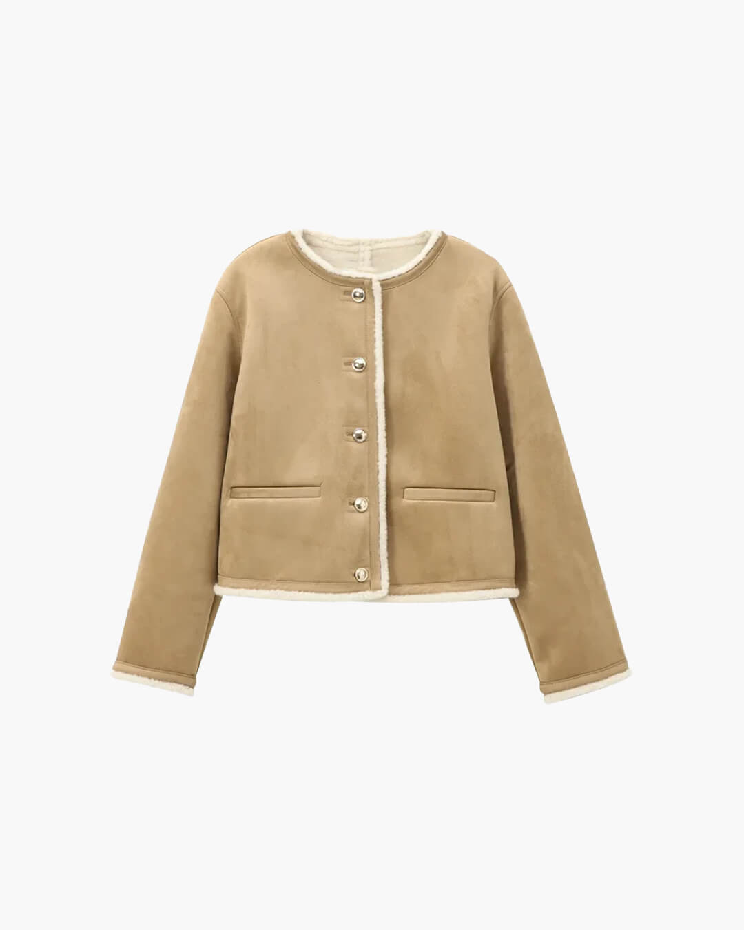 Aralyn Faux Fur Suede Coat