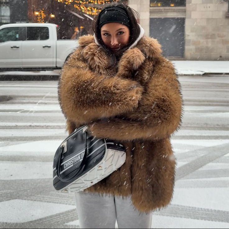 Carissa Faux Fur Coat