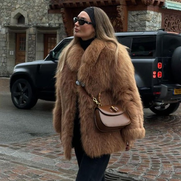 Carissa Faux Fur Coat