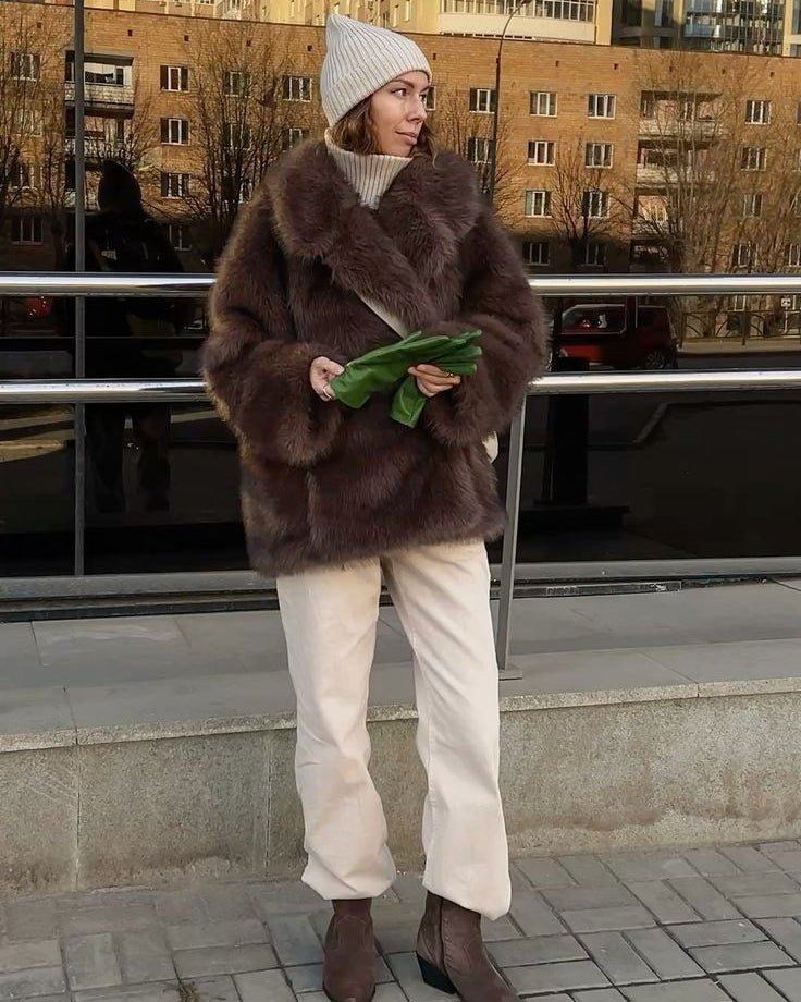 Carissa Faux Fur Coat