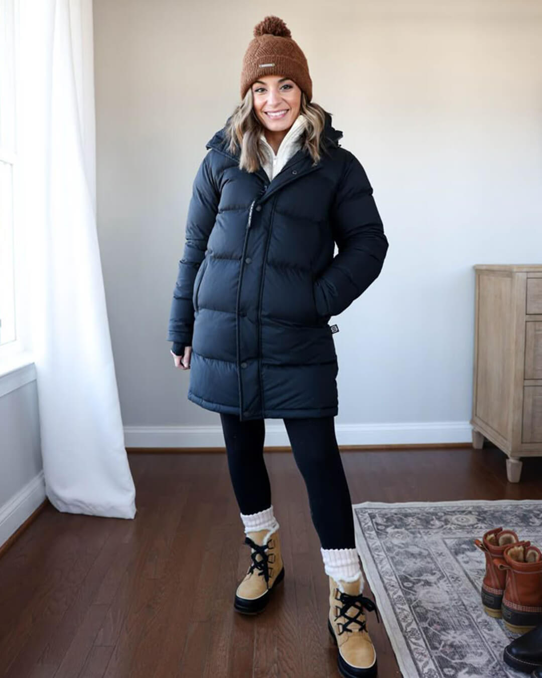 Carlyn Hooded Parka Jacket