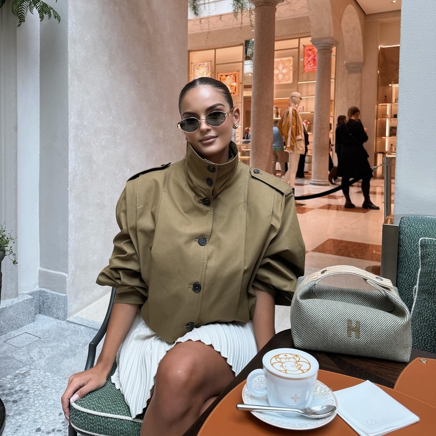 Celia High Collar Short Jacket