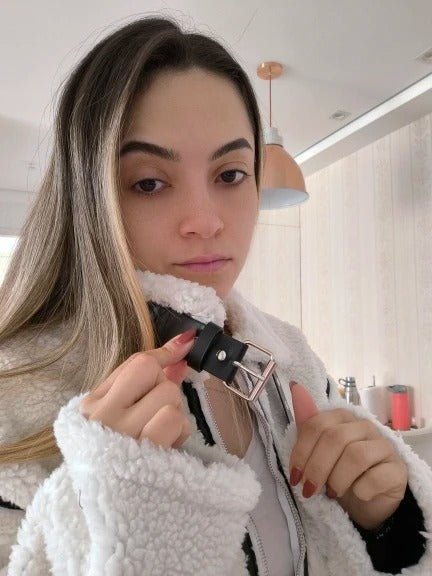 Chantal Boucle Bomber Jacket