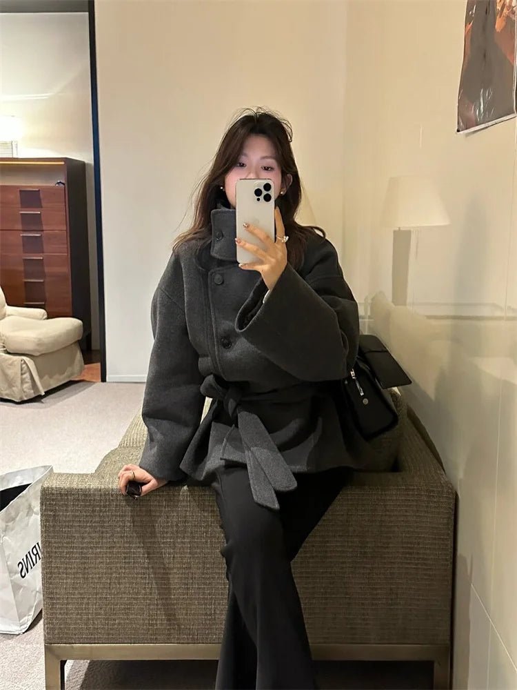 Charlene High Collar Coat