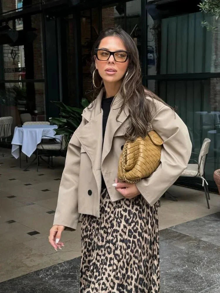 Dhelia Short Trench Coat