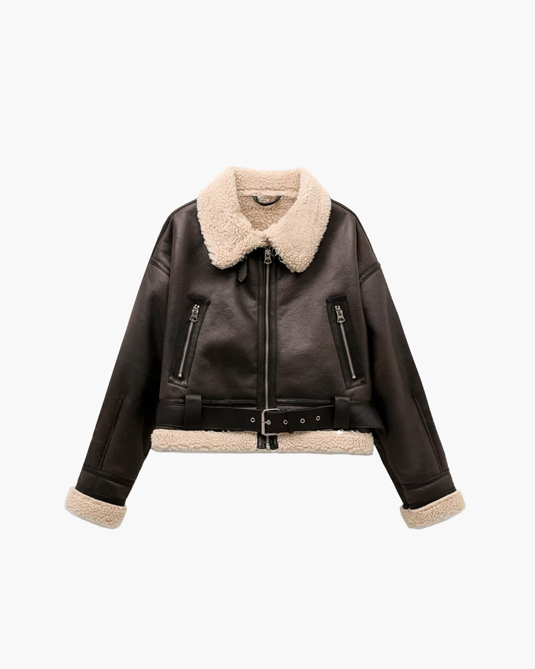 Elora Faux Leather Jacket