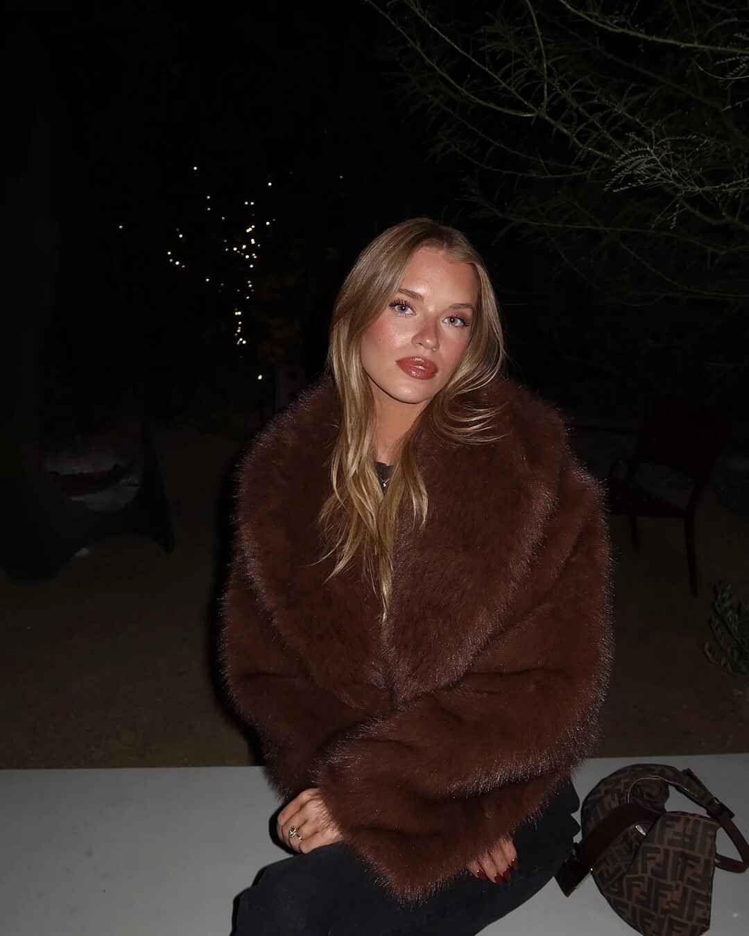 Elsa Short Faux Fur Coat