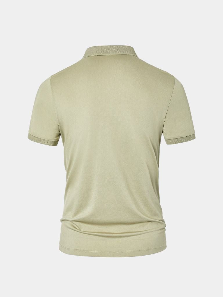Montaracrest Polo Classica Senza Tempo in classic design, featuring a timeless polo shirt with a subtle cross crown logo.