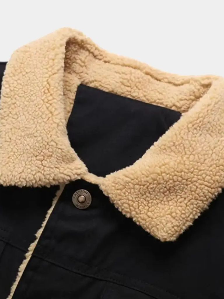 Vintage fleece bomber jacket by Montaracrest featuring a classic cross crown design and retro-inspired style.