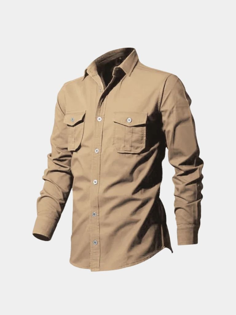 Vintage long-sleeve shirt by Montaracrest featuring a cross and crown design, displayed on a neutral background.