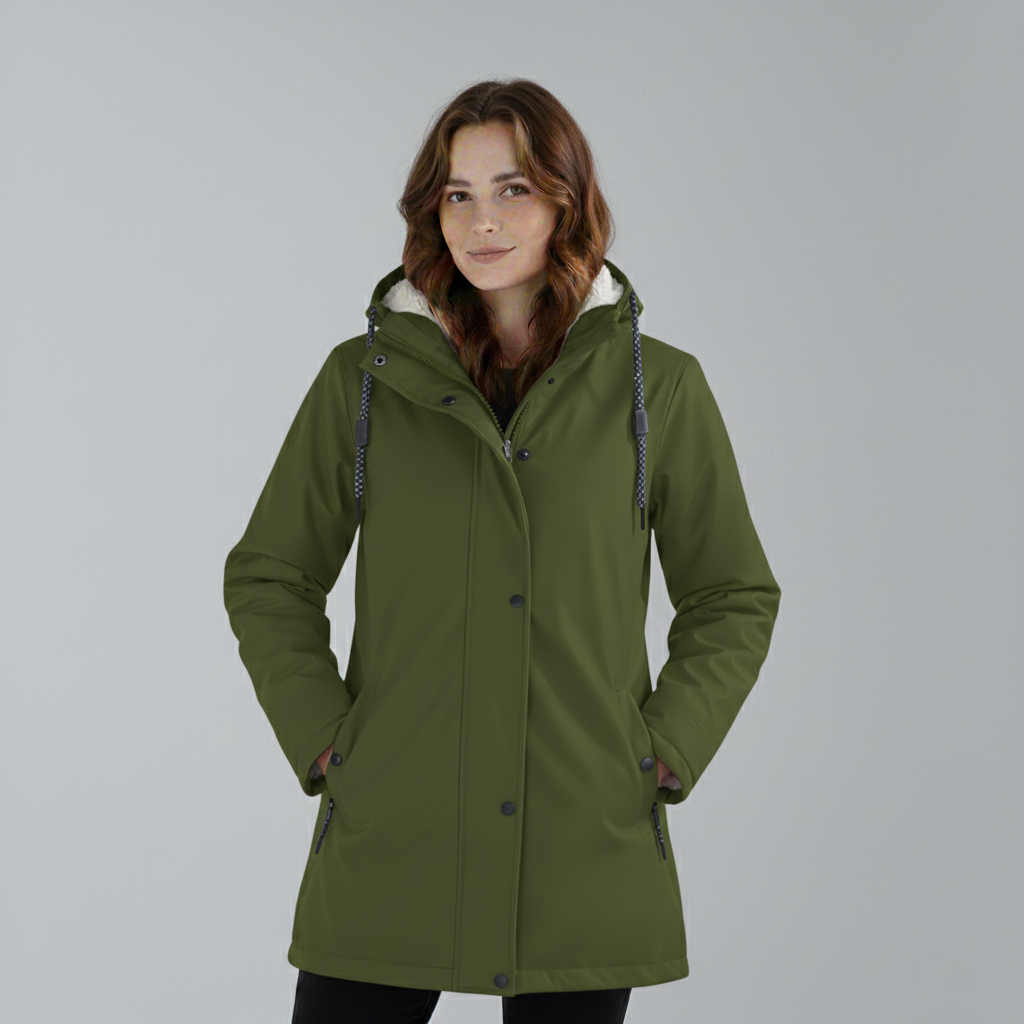 Imogen | Thermal Sherpa-Lined Hooded Parka Jacket