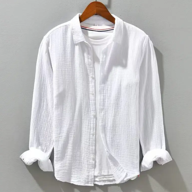 Elegant Soft Cotton-Like Silk Shirt - Montaracrest